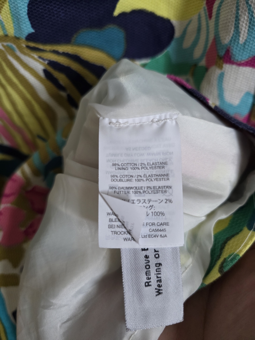 Crewcuts Bright Floral Drop-Waist Dress - Picture 5 of 5